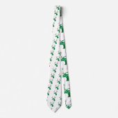 Cravate rennes de noël (Devant)