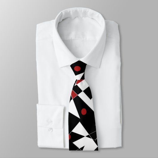 Cravate Repérer les balles rouges (Attaché)