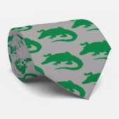 Cravate Reptile d'alligator crocodile (Roulé)