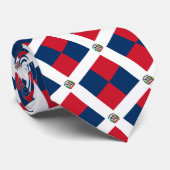 Cravate République Dominicaine Cravates, mode, Drapeau, af (Roulé)