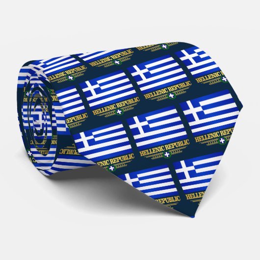 Cravate République hellénique (Grèce) (Roulé)