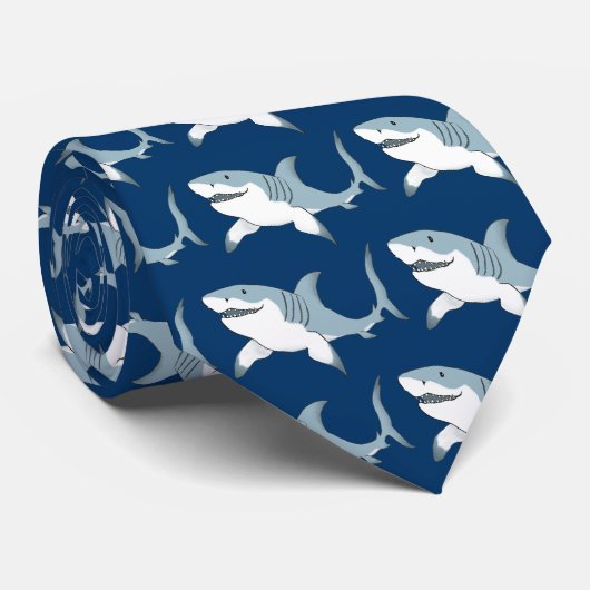 Cravate requin (Roulé)