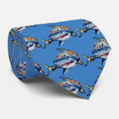 Cravate Requin "Art by Kids" (Roulé)