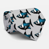 Cravate Requin de sourire (Roulé)