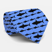 Cravate Requins (Roulé)