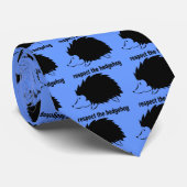 Cravate Respectez le hérisson (Roulé)