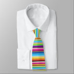 Cravate Ressort série<br><div class="desc">Une cravate motif serape vibrante aux couleurs du printemps.</div>