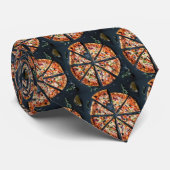 Cravate Restaurant Italien Pizza Caterer Ceckties (Roulé)