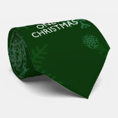 Cravate Restez calme Ce n'est que Noël (Roulé)