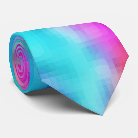 Cravate Résumé coloré (Roulé)