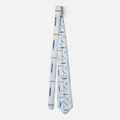 Cravate Retour aux crayons scolaires (Dos)