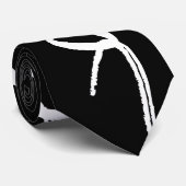 Cravate RETOUR EN lettres | (Roulé)