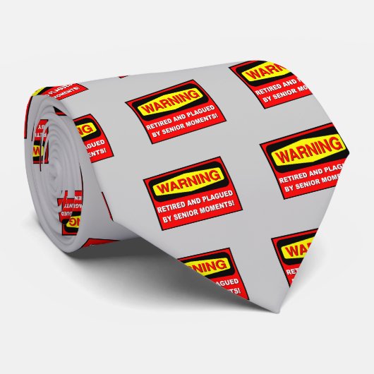 Cravate Retraite drôle (Roulé)