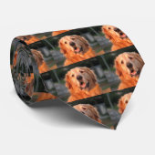 Cravate Retriever doré (Roulé)