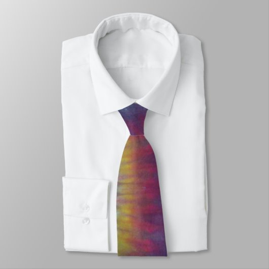 Cravate Retro 2 Tie Dye (Attaché)