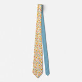 Cravate Retro 70s Mushroom Classic Custom Necktie (Devant)