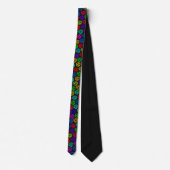 Cravate Retro 70s Vinyl Record 45 Custom Necktie Tie (Dos)