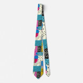 Cravate Retro 80s Custom Tie – Elegant Fashion (Devant)