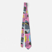 Cravate Retro 80s Custom Tie – Elegant Fashion (Dos)