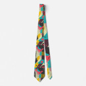 Cravate Retro 80s Custom Tie – Elegant Fashion (Devant)