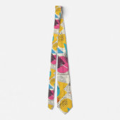 Cravate Retro 80s Custom Tie – Elegant Fashion (Dos)