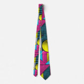 Cravate Retro 80s Custom Tie – Elegant Fashion (Dos)