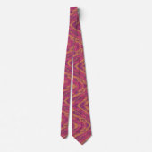 Cravate Retro Abstract Marble Necktie (Dos)