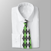 Cravate Retro Argyle Men's Neck Tie (Attaché)