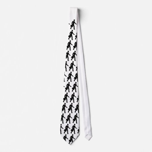 Cravate Retro Businessman (Devant)