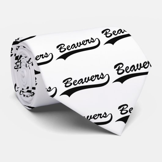 Cravate Rétro castor (Roulé)