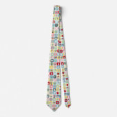 Cravate Retro Coffee Pots and Cups (Devant)