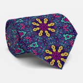 Cravate Retro Colorful Custom Tie – Elegant Fashion (Roulé)