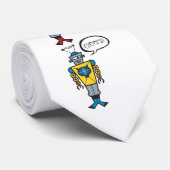 Cravate Retro Cute Funny Jouet amusant Cartoon Talking Rob (Roulé)