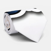 Cravate Retro graffiti word Angelwing 3-D typography neckt (Roulé)