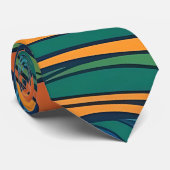 Cravate Retro Grooves (Roulé)