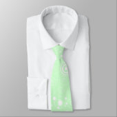 Cravate Rétro menthe (Attaché)