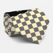 Cravate Rétro mode moderne CricketDiane de chat noir (Roulé)