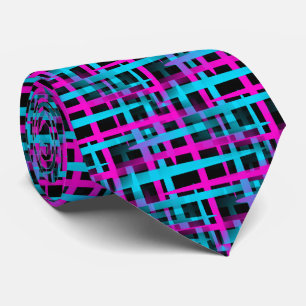 Cravate Rétro motif d'armure