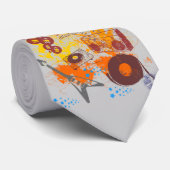 Cravate Rétro musique des années 80 (Roulé)