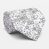 Cravate Retro Starburst Dominoes (Roulé)