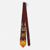 Cravate Retro Stretch Automobile Car Necktie Design (Devant)