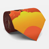 Cravate Retro Stretch Automobile Car Necktie Design (Roulé)