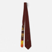 Cravate Retro Stretch Automobile Car Necktie Design (Dos)