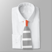 Cravate Retro Stripes Art Abstrait (Attaché)