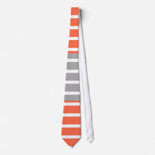 Cravate Retro Stripes Art Abstrait