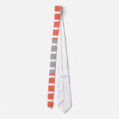 Cravate Retro Stripes Art Abstrait (Dos)