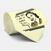 Cravate Rétro T-shirts et cadeaux de Nana (Roulé)