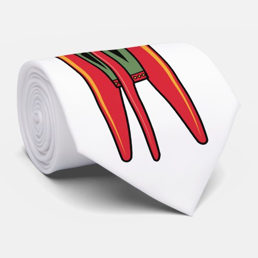 Cravate Rétrofusée - couleur (Roulé)