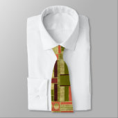 Cravate Rétros carrés (Attaché)