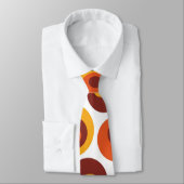 Cravate Rétros cercles abstraits (Attaché)